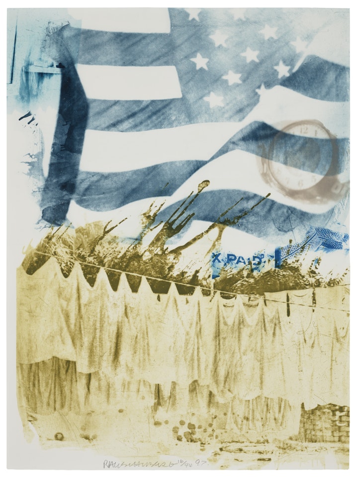Waiver, from Ground Rules by Robert Rauschenberg