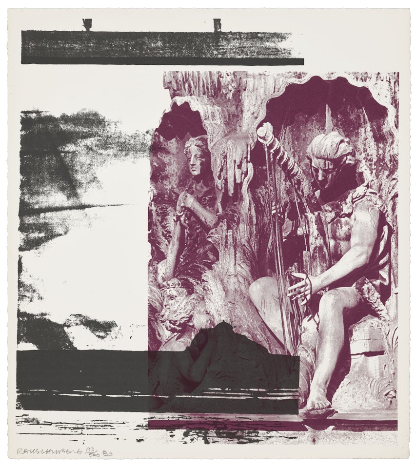 Untitled (Harp) by Robert Rauschenberg
