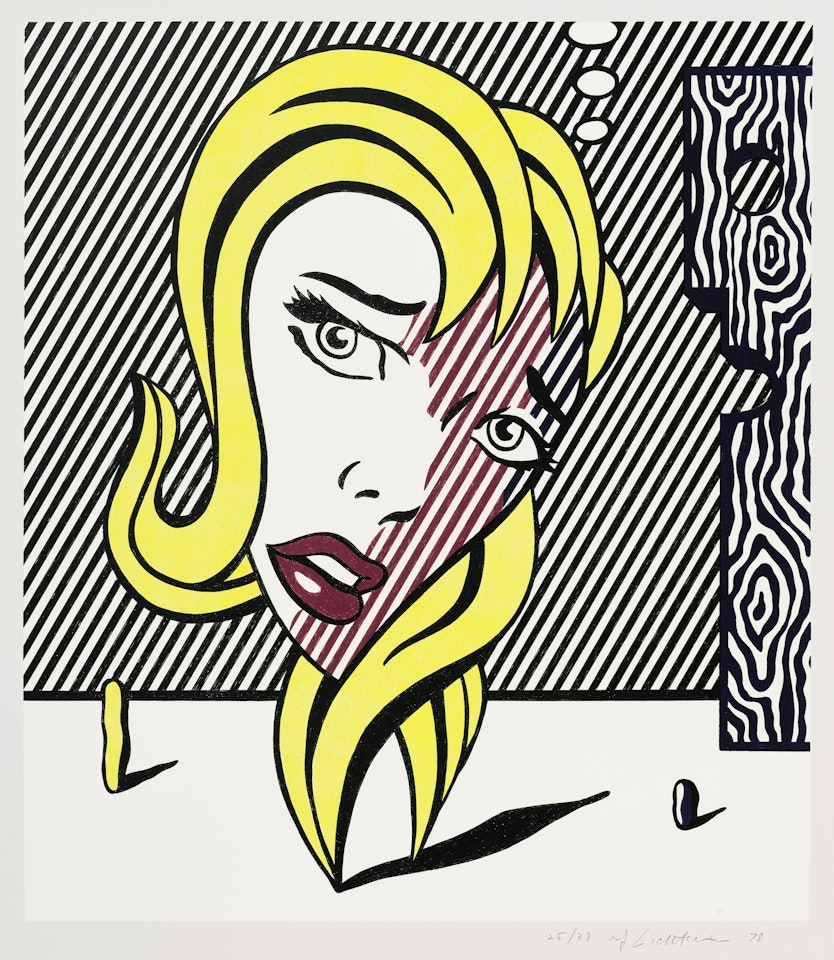 Blonde, from Surrealist Series; Blonde, from Surrealist Series by Roy Lichtenstein