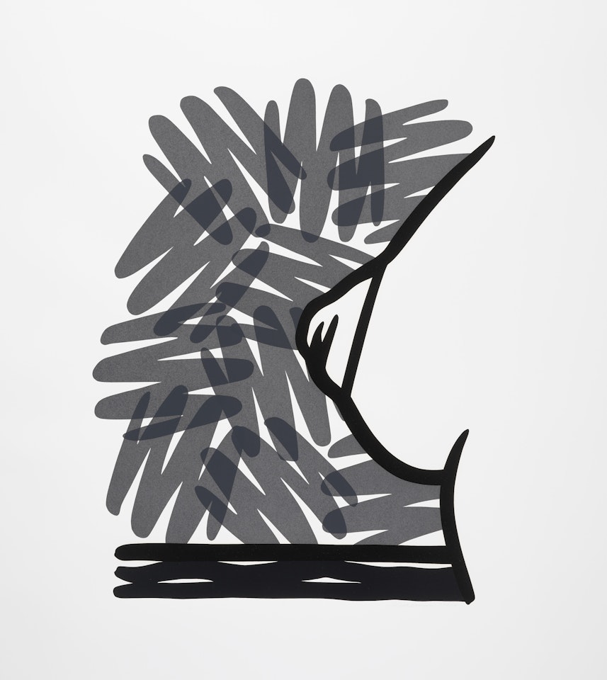 Seascape Tit with Scribbles by Tom Wesselmann