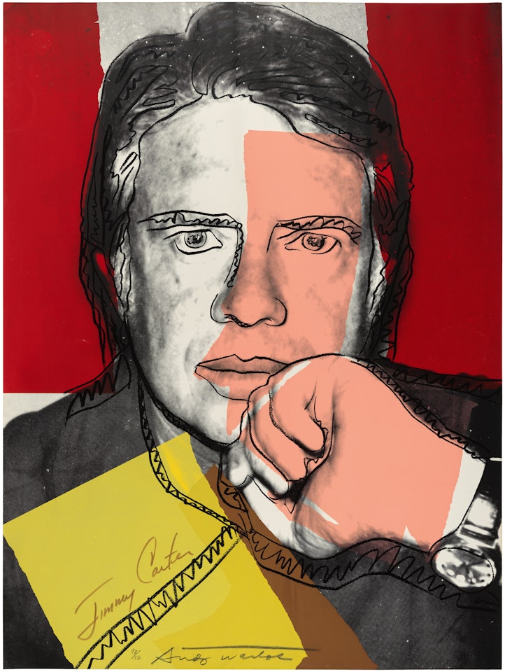 Jimmy Carter I by Andy Warhol