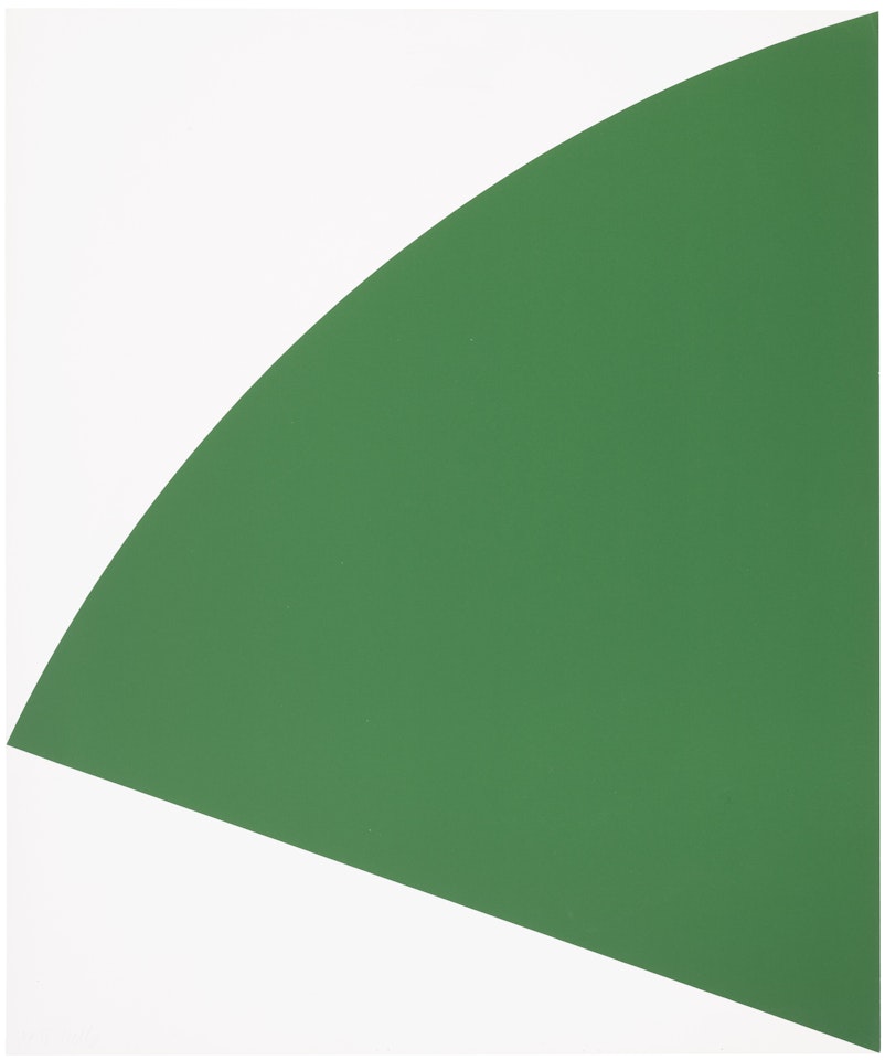 Green Curve by Ellsworth Kelly