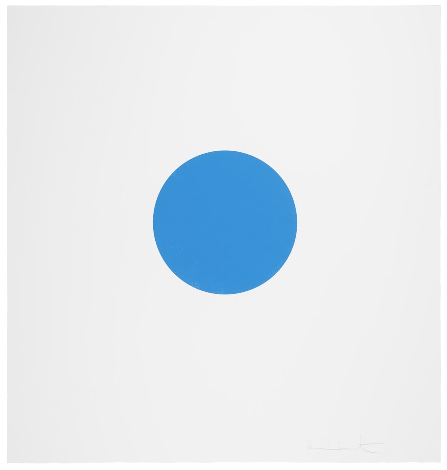Pridinol, from 12 Woodcut Spots by Damien Hirst