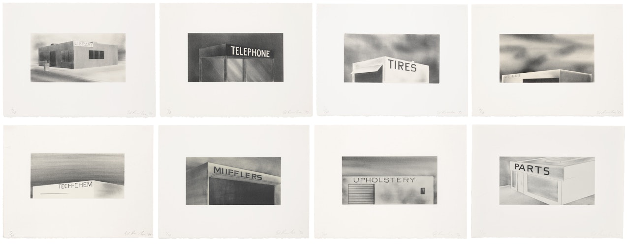 Archi-Props by Ed Ruscha