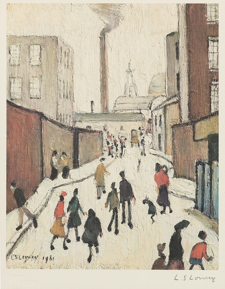 Street Scene by Laurence Stephen Lowry