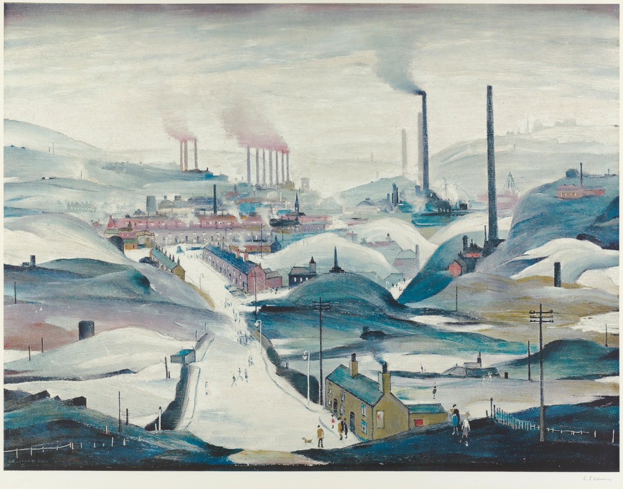 Industrial Panorama by Laurence Stephen Lowry