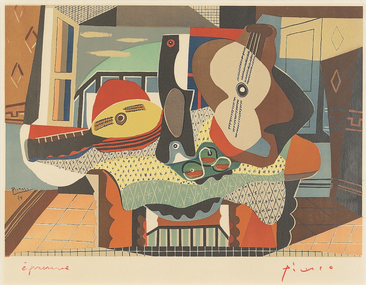 Collection S. Guggenheim, New York (Czwiklitzer 126, Rodrigo 075) by Pablo Picasso