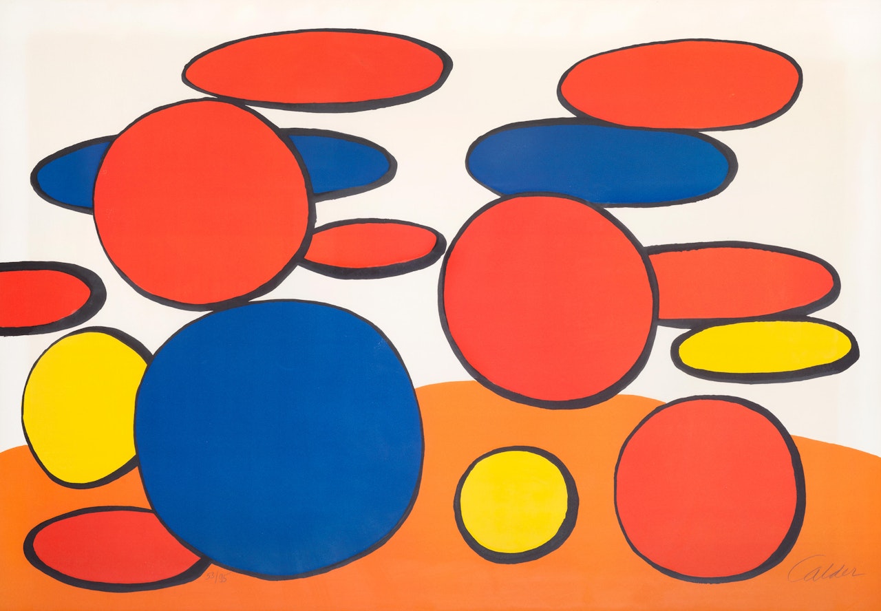 Composition aux Cercles by Alexander Calder