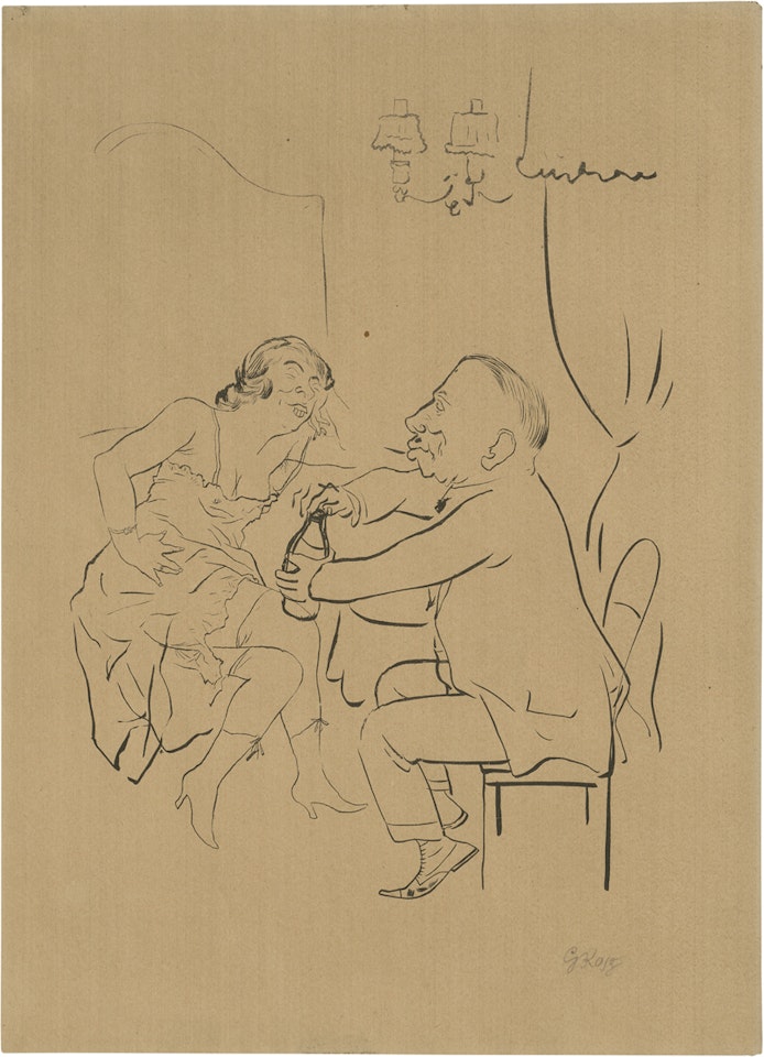 Shepherd"s Hour, from: Ecce Homo by George Grosz