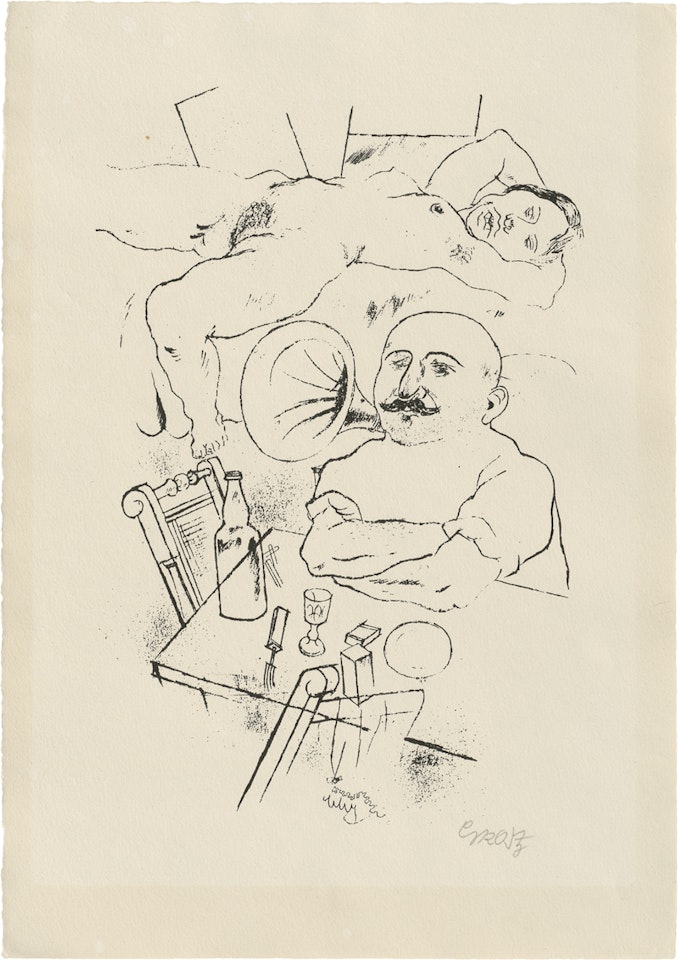 Athlete, from: Ecce Homo by George Grosz
