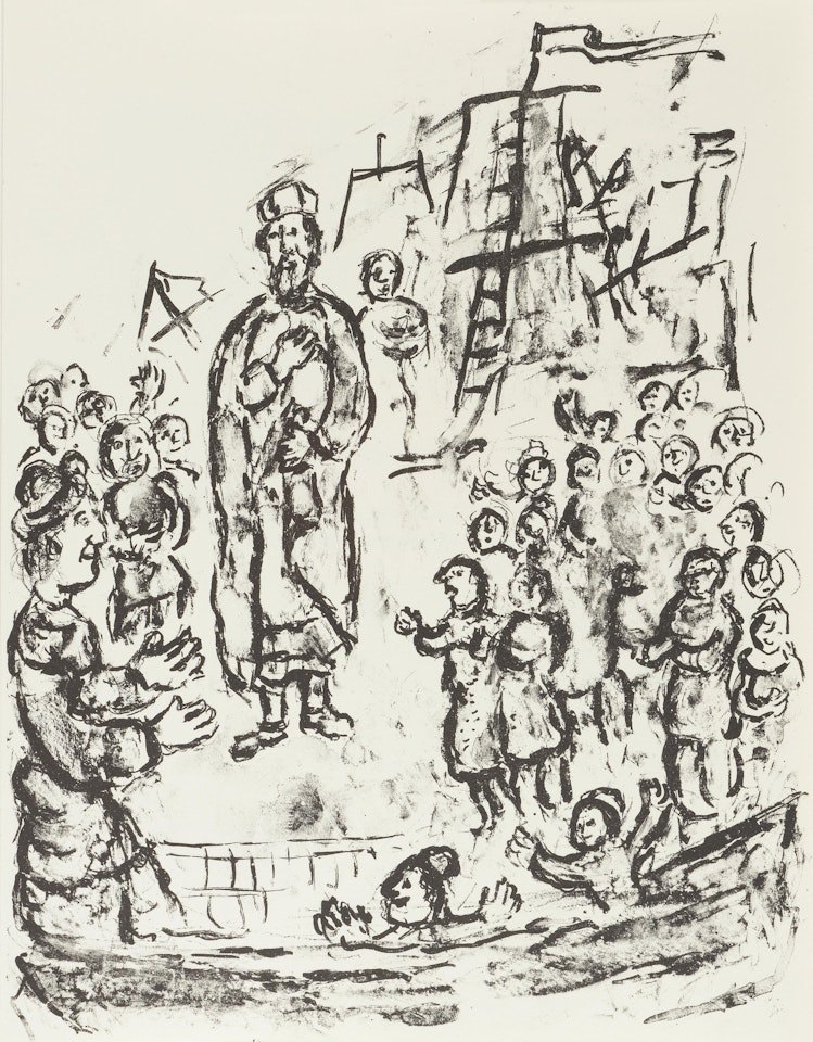 William Shakespeare: The Tempest (Cramer Books 97; Mourlot 846-895) by Marc Chagall