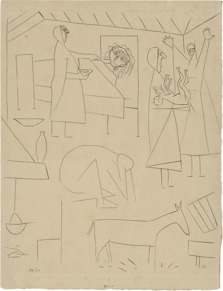 Dos contes by Pablo Picasso