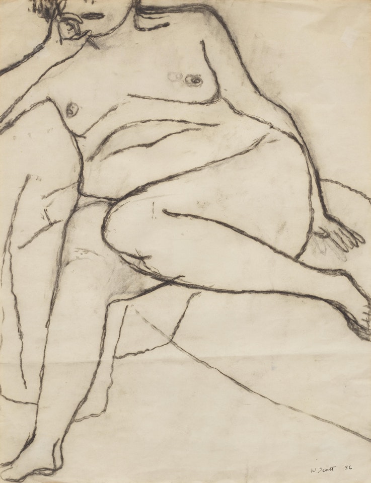 Seated Nude by William Scott
