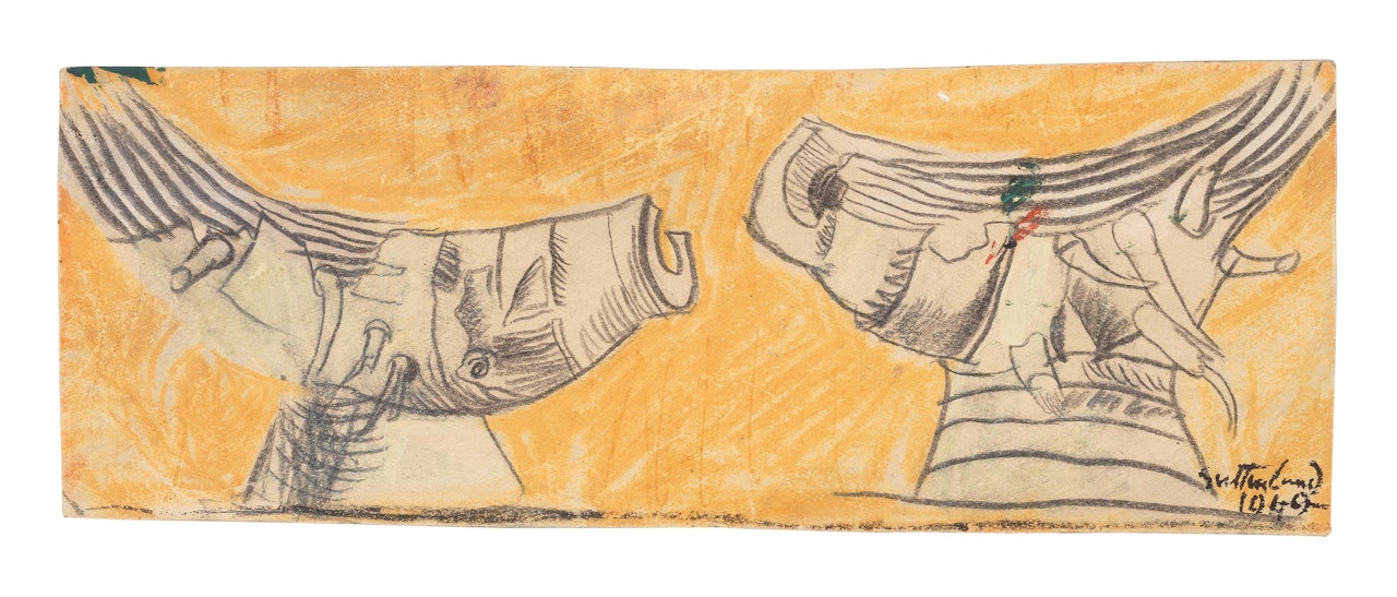 Study for Two Forms by Graham Sutherland
