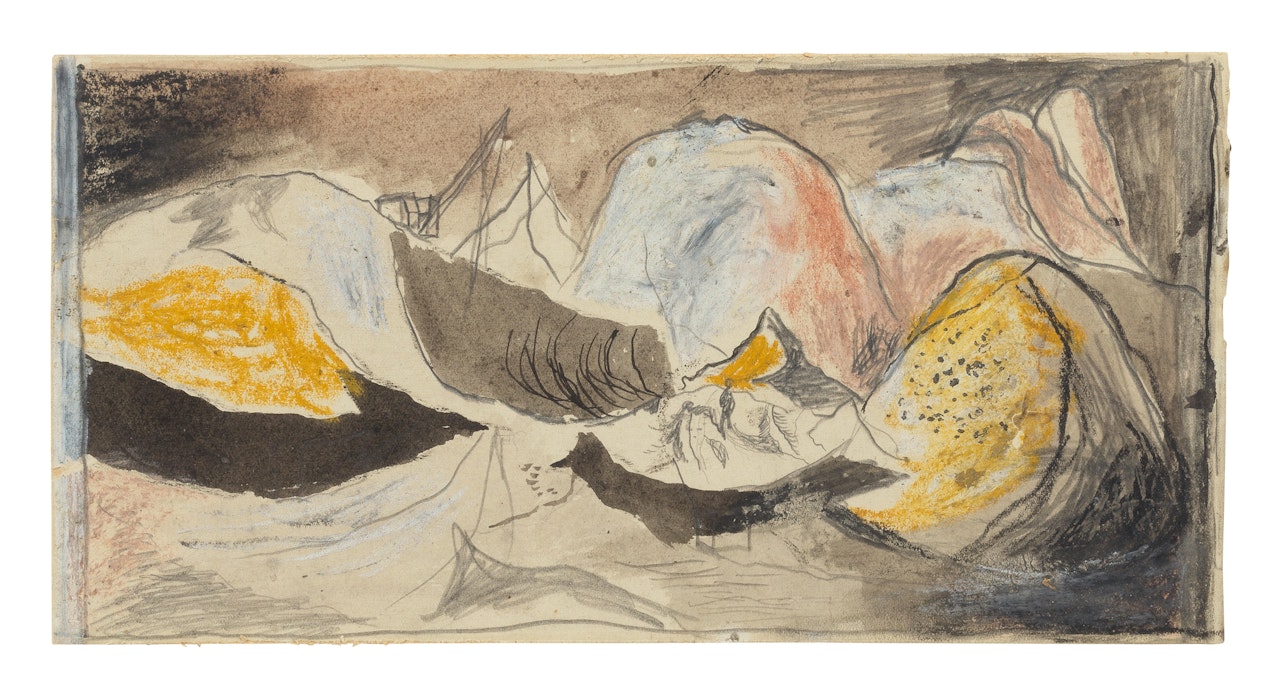 Study, Opencast Coal Mining by Graham Sutherland