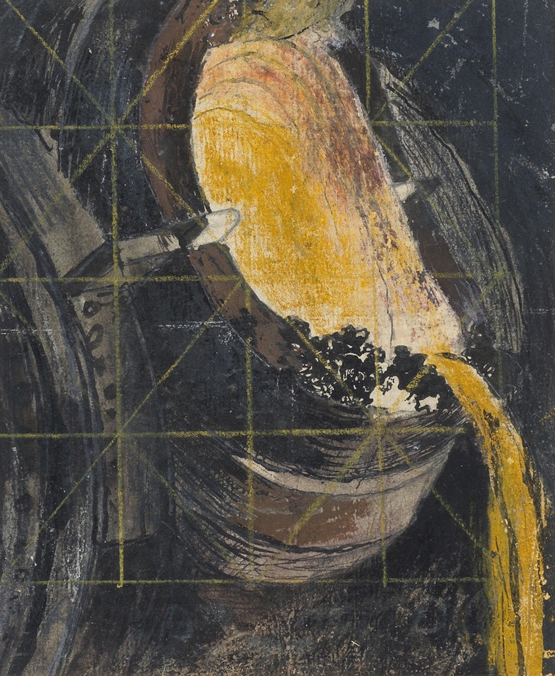 Mouth of a Molten Iron Container by Graham Sutherland