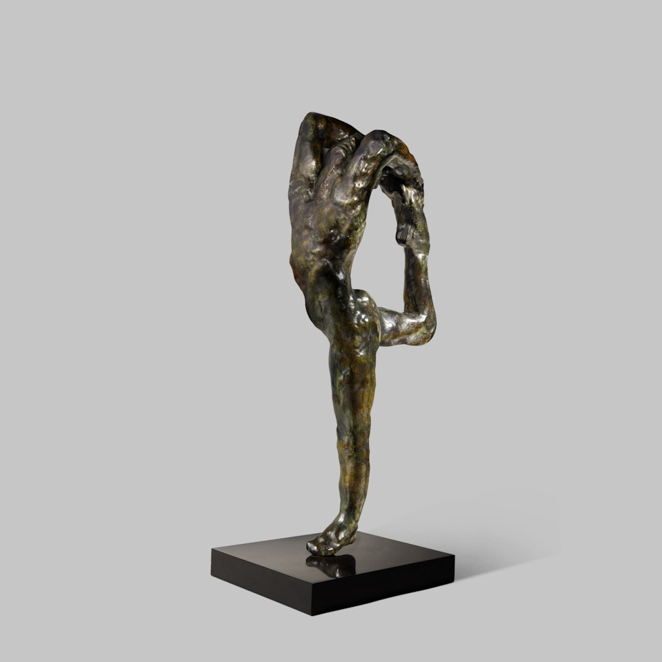 Mouvement de danse, étude type A, agrandissement - version sans socle by Auguste Rodin