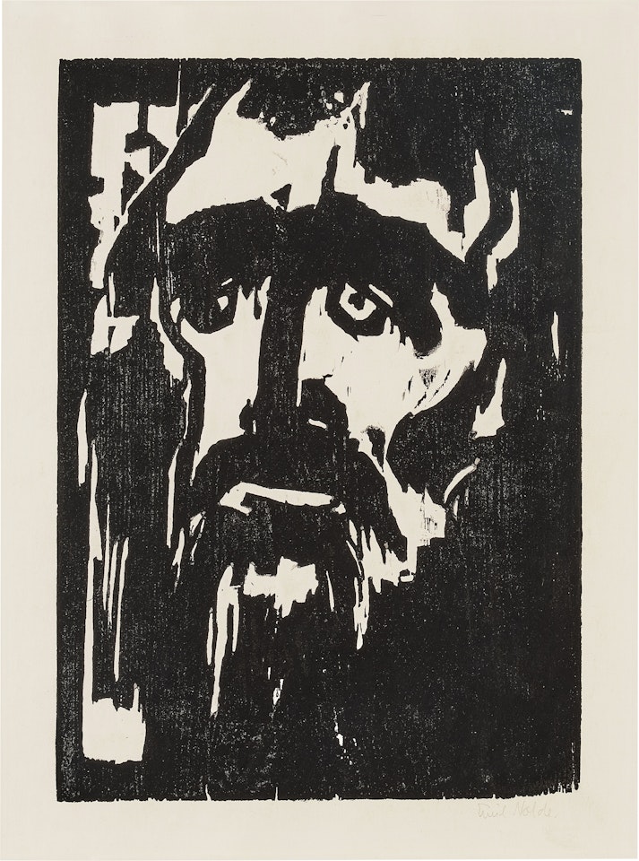 Prophet (Schiefler 110) by Emil Nolde