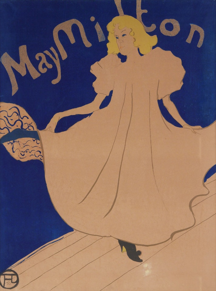 May Milton (Delteil 356; Adriani 134; Wittrock P17) by Henri de Toulouse-Lautrec