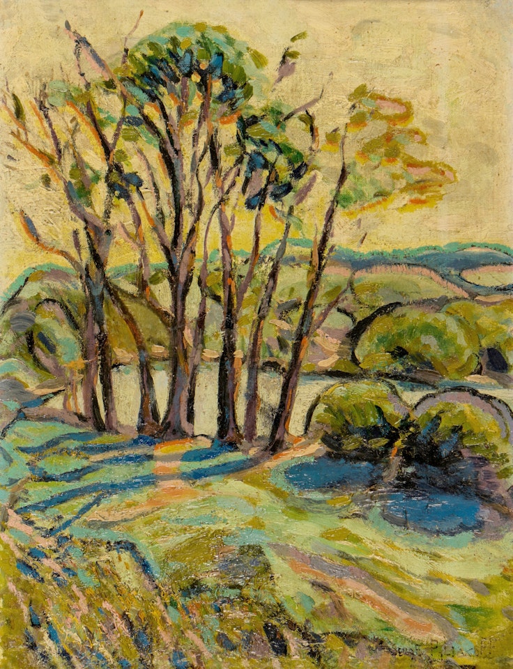 Paysage anglais by Serge Poliakoff