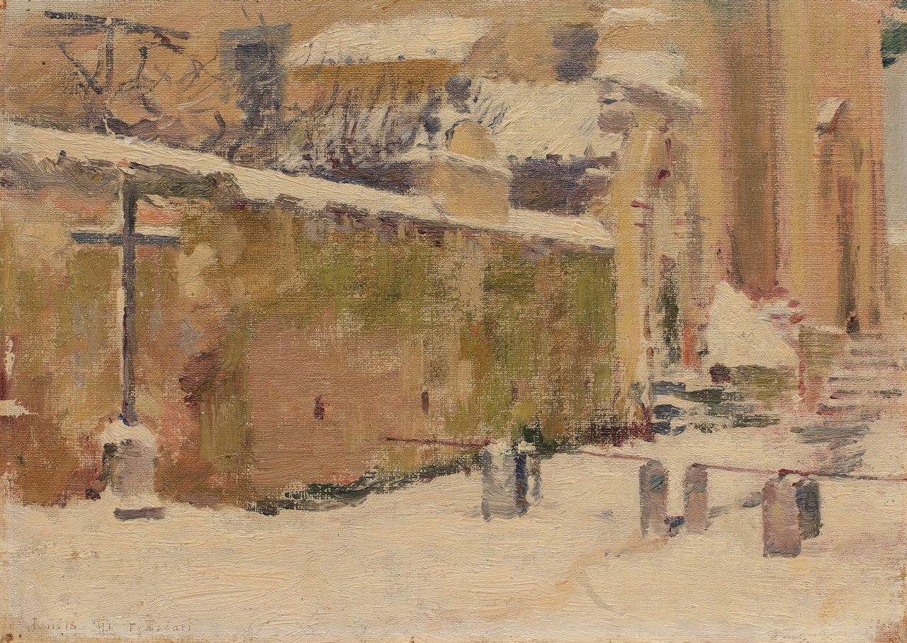 Church of Frascati by Theodore Robinson