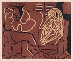 L"Aubade, avec femme dans un fauteuil (Bloch 917; Baer 1232)