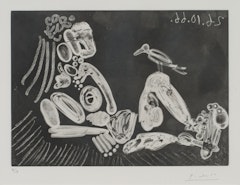 Femme à l"oiseau (Bloch 1391; Baer 1413)