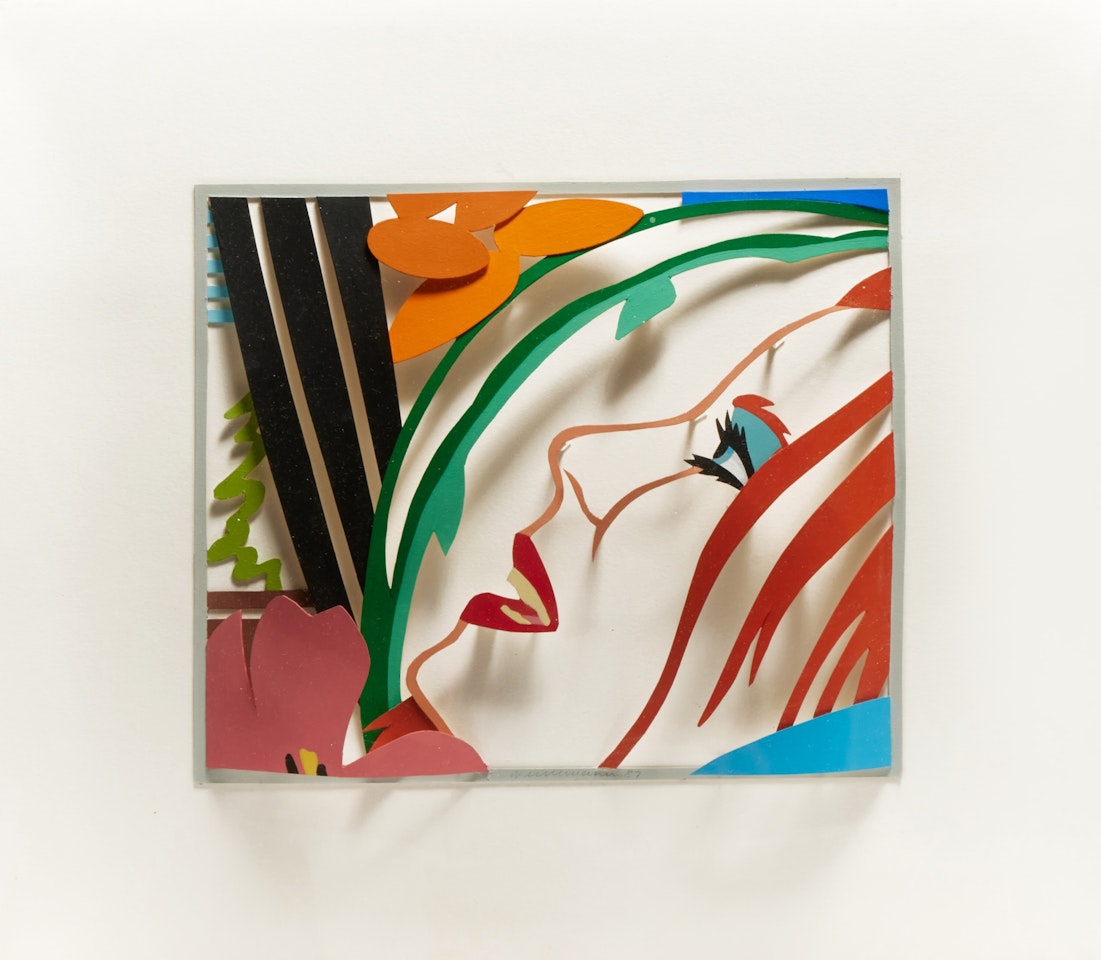 Maquette for Bedroom Blonde with Necklace (3D) by Tom Wesselmann