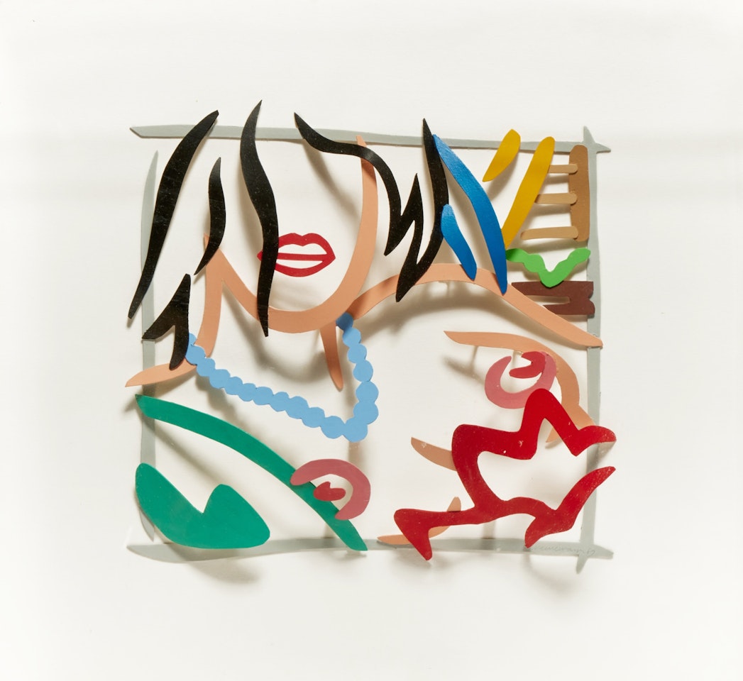 Maquette for Bedroom Face with Tulip (3D) by Tom Wesselmann