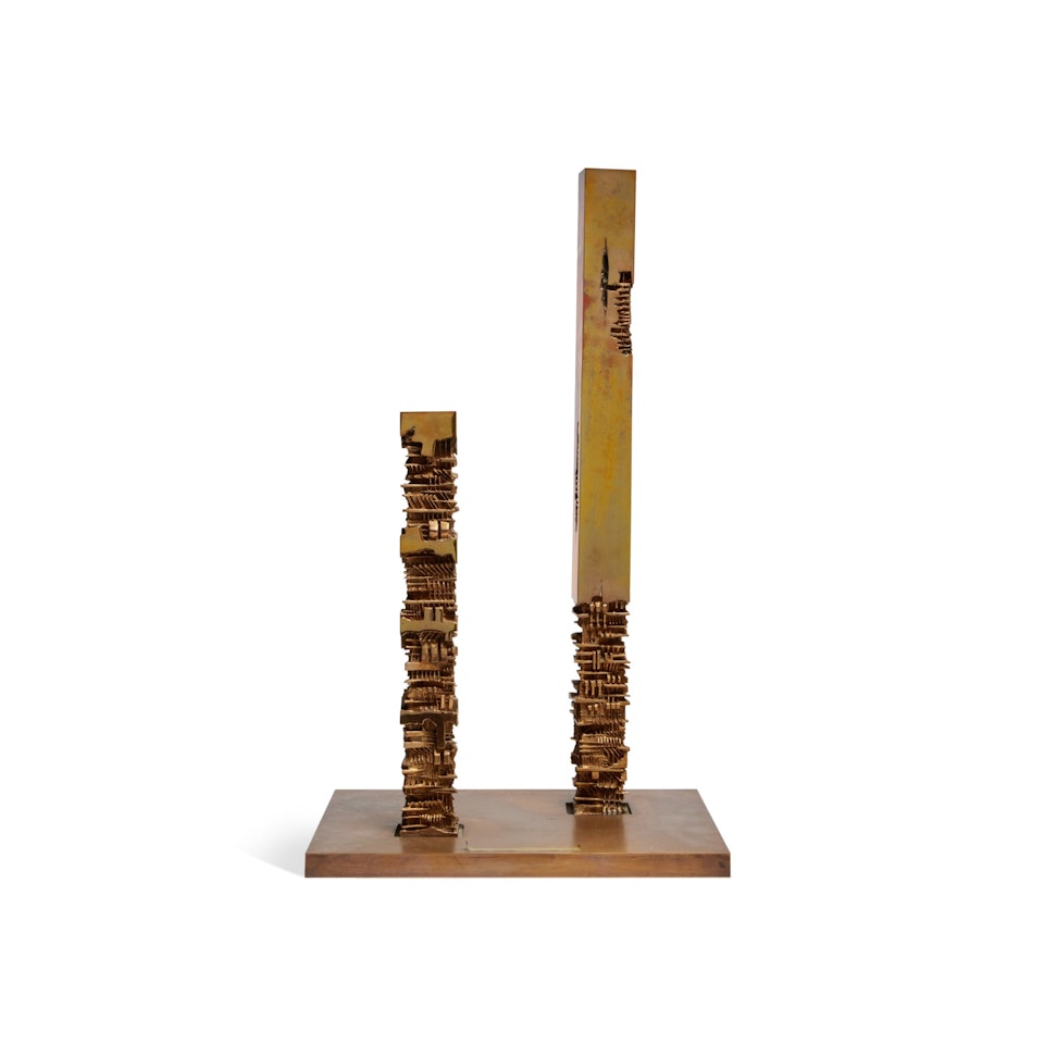 Pillars for Amaliehaven III by Arnaldo Pomodoro