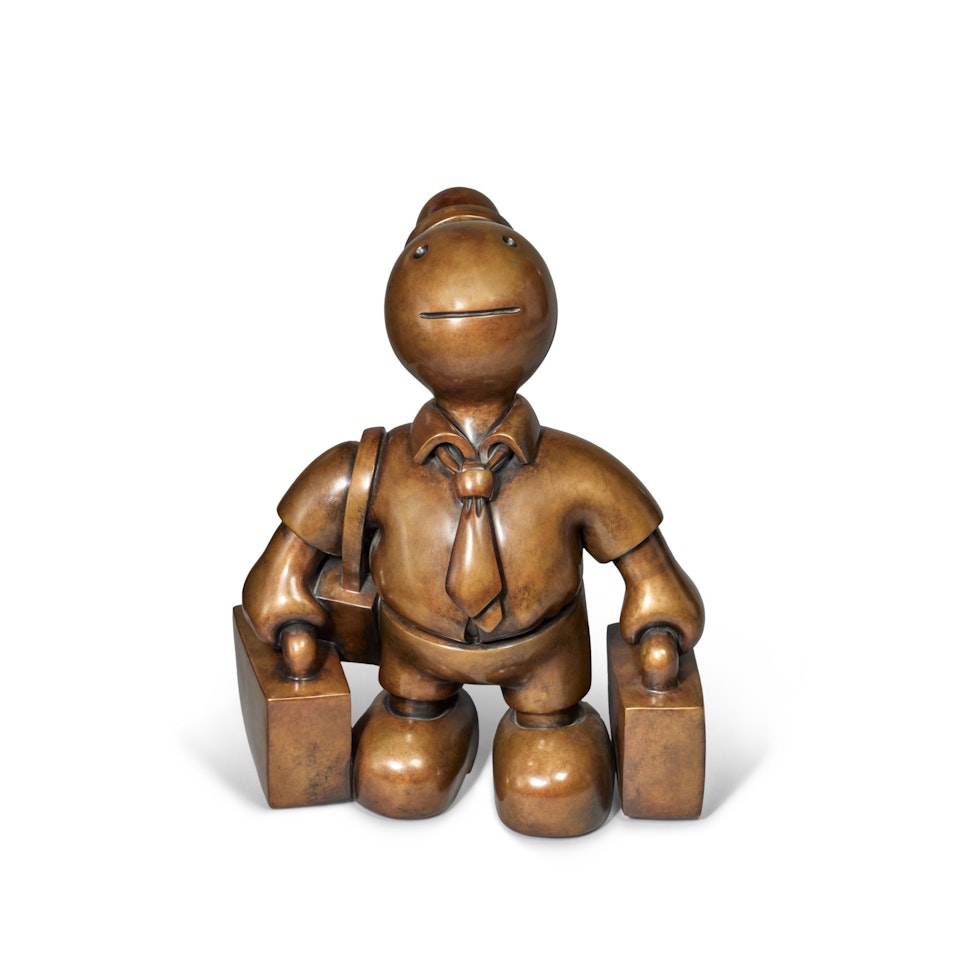 Male Tourist by Tom Otterness