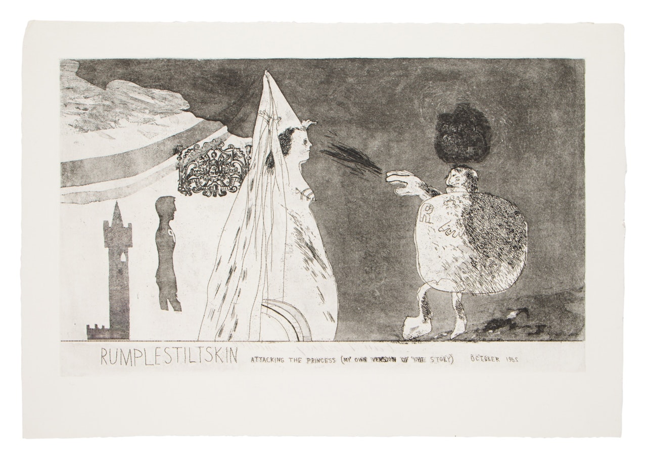 Rumplestiltskin (Scottish Arts Council 15; MCAT 31) by David Hockney