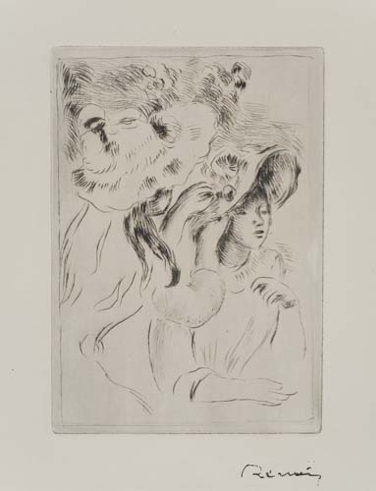 Le Chapeau Épinglé by Pierre-Auguste Renoir
