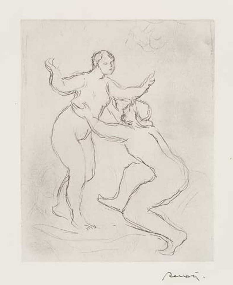 Le Fleuve Scamandre (1re Planche) by Pierre-Auguste Renoir