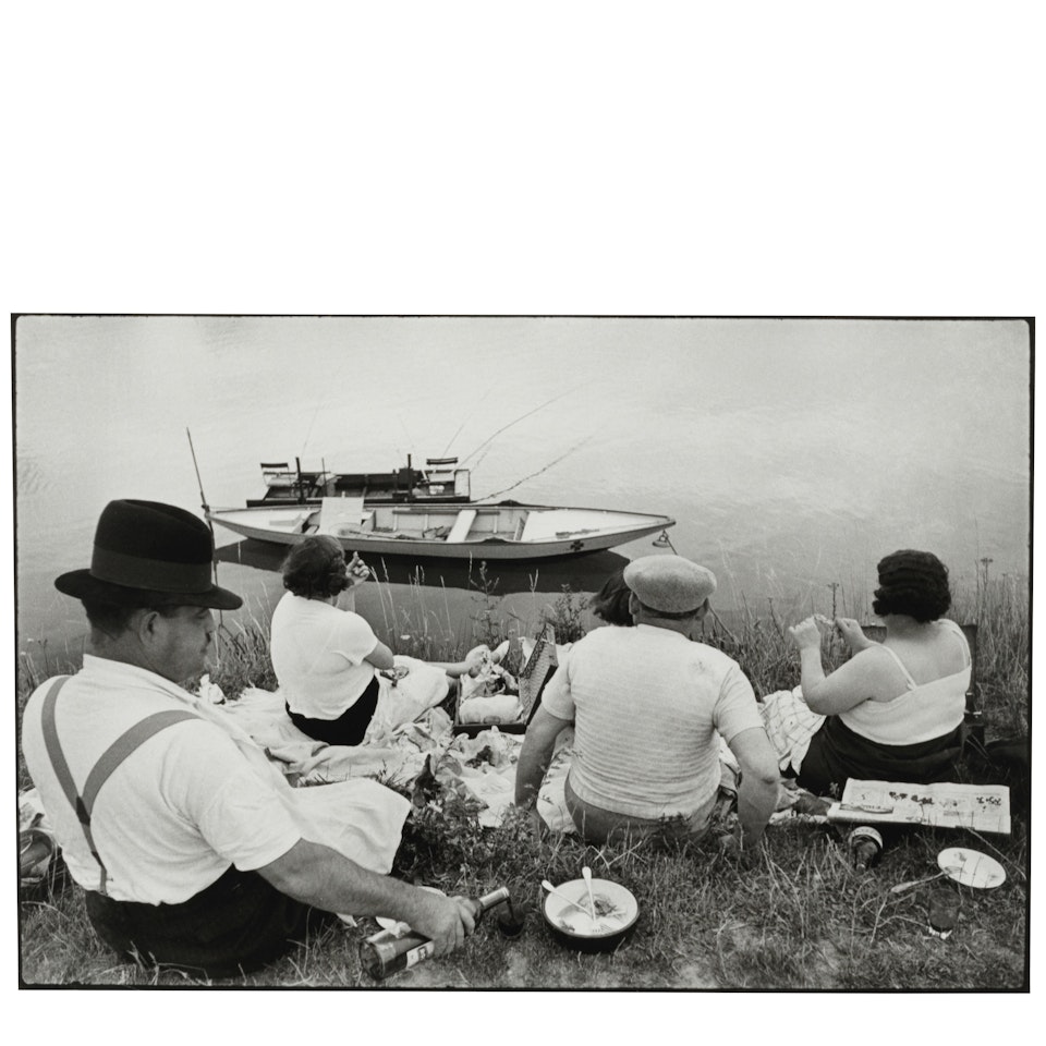On the Banks of the Marne by Henri Cartier-Bresson