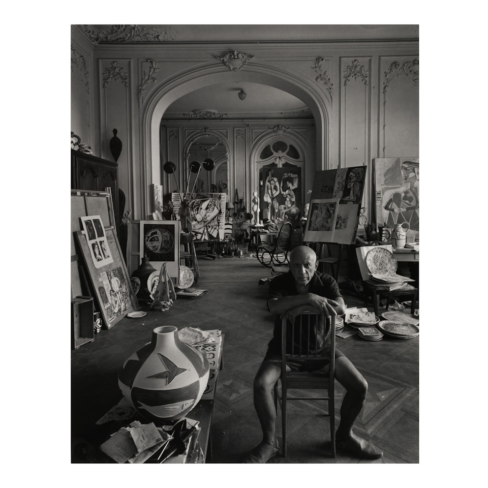 "Picasso, Villa La Californie" by Arnold Newman