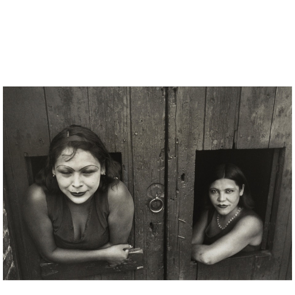 Calle Cuauhtemoctzin, Mexico City by Henri Cartier-Bresson