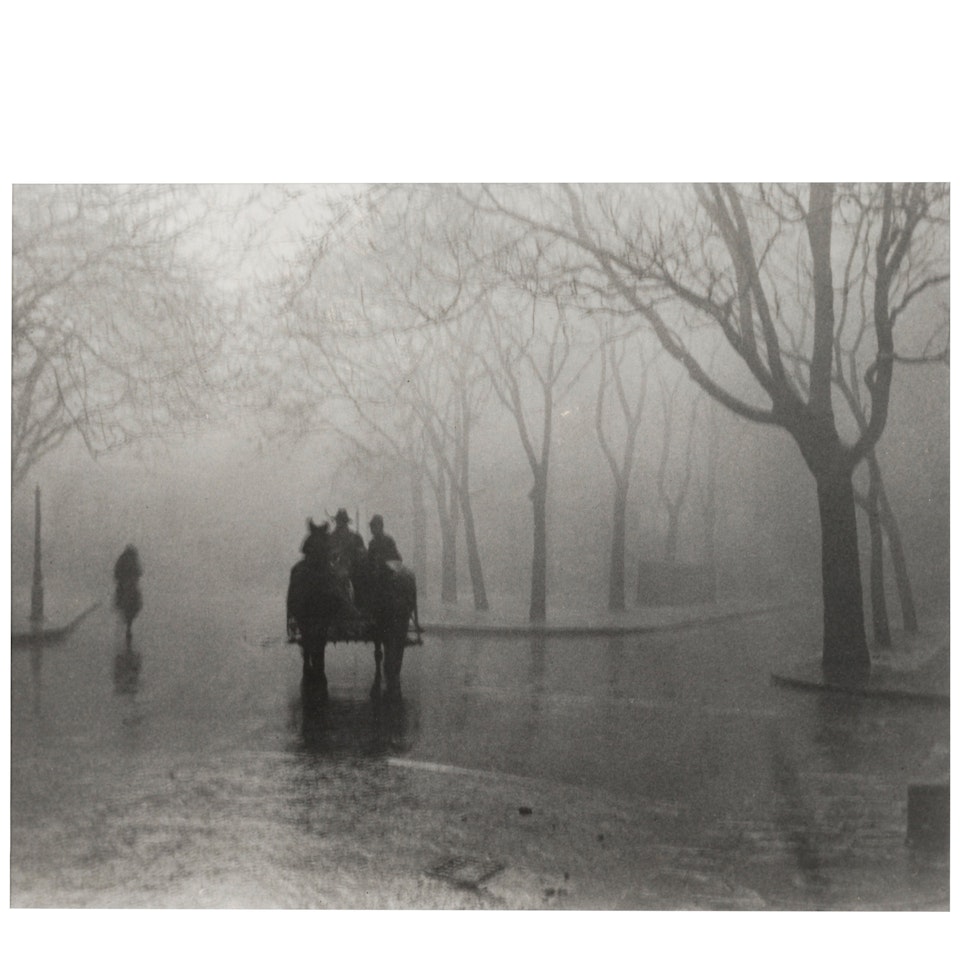 Hazy Day, Budapest (from the portfolio "A Hungarian Memory") by André Kertész