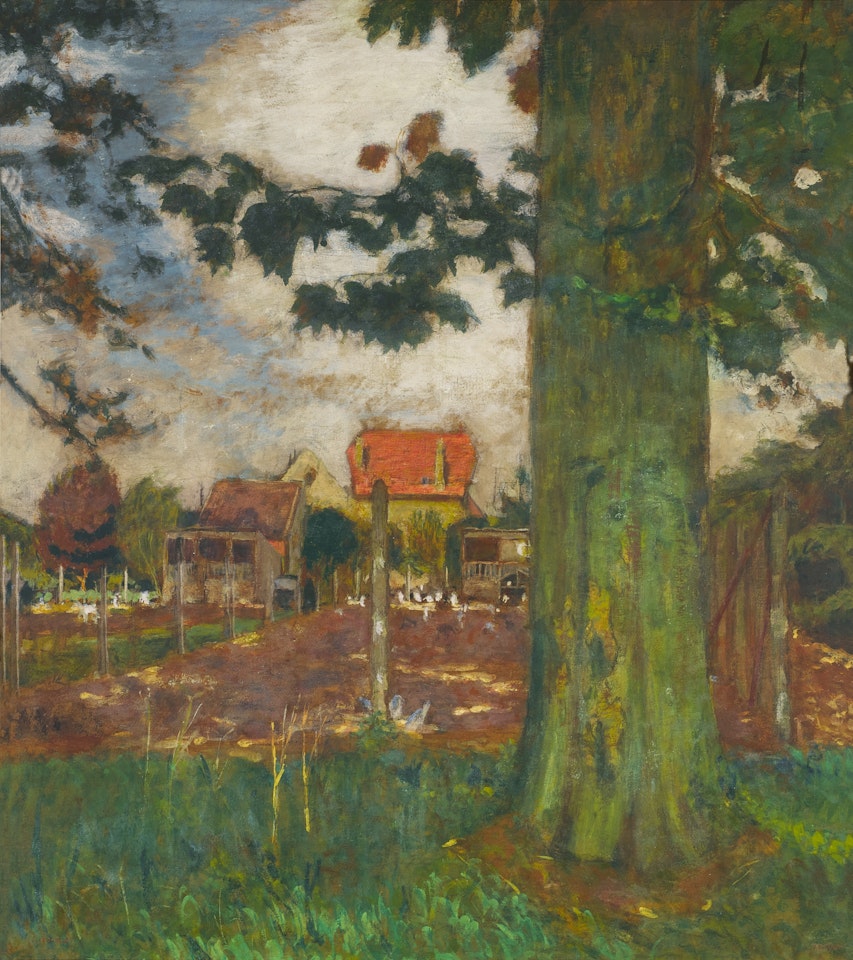 Le Poulailler du Château des Clayes by Édouard Vuillard