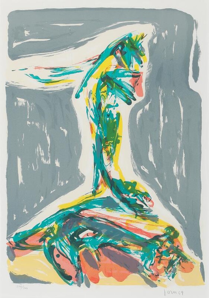"Jubilation Larmoyennageuse” by Asger Jorn