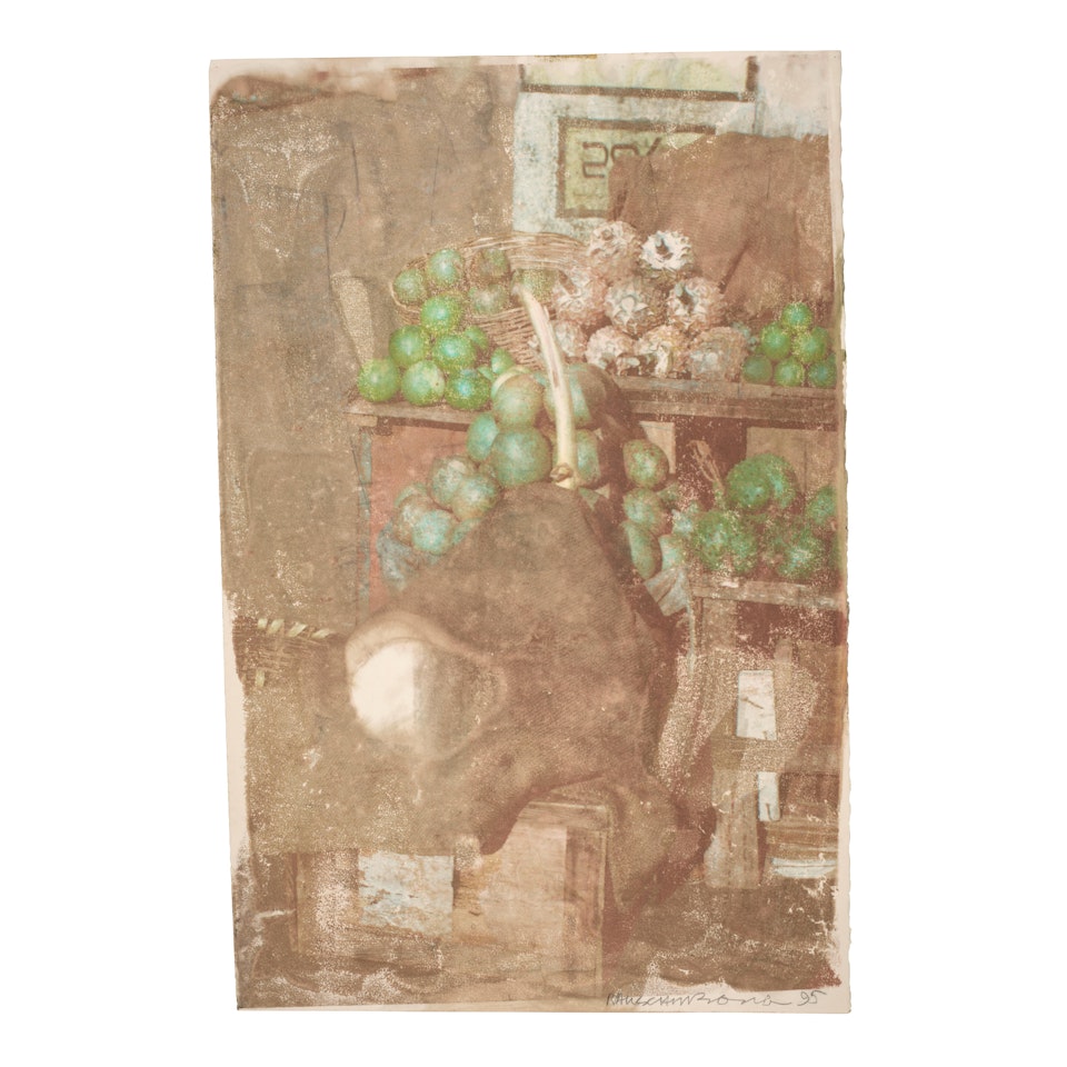 Still Life Stash (Anagram) by Robert Rauschenberg