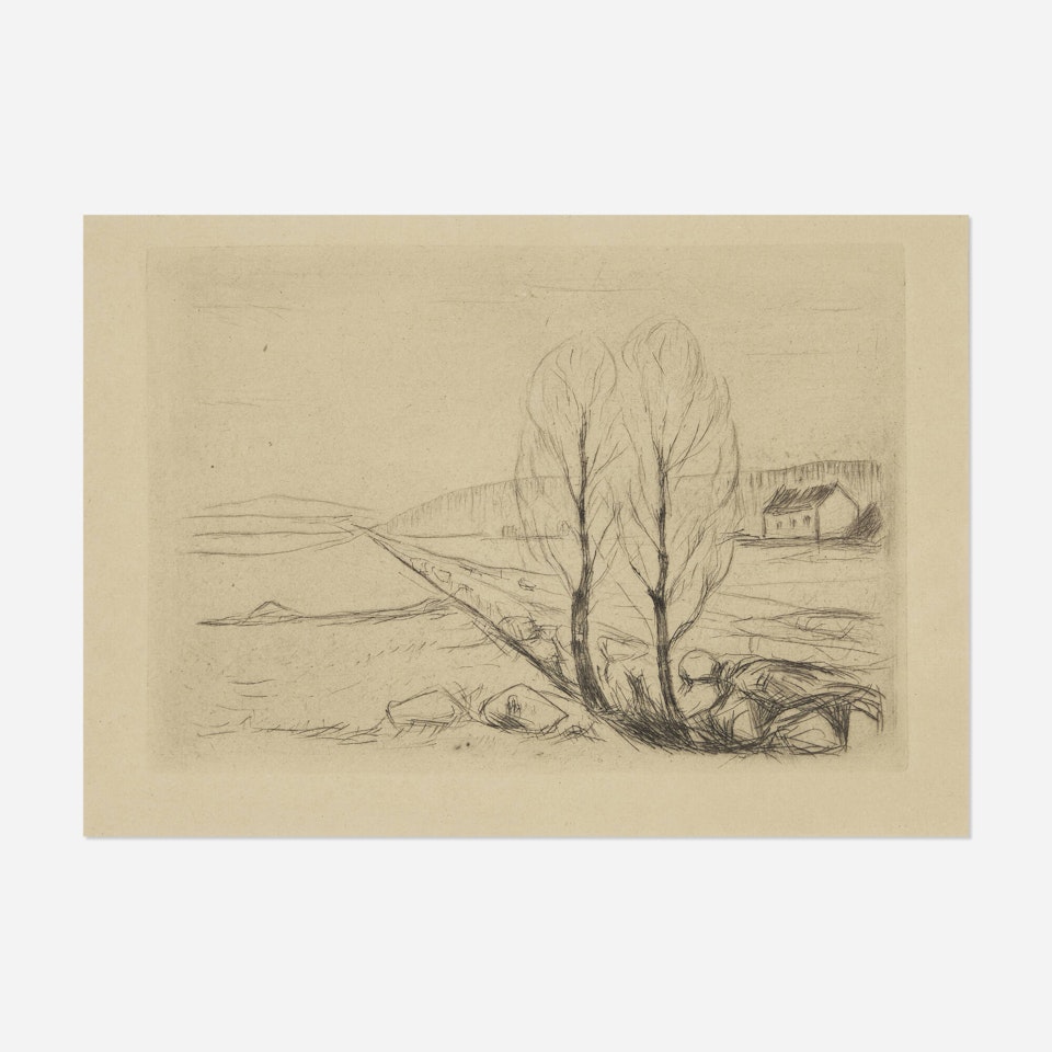 Norwegian Landscape by Edvard Munch