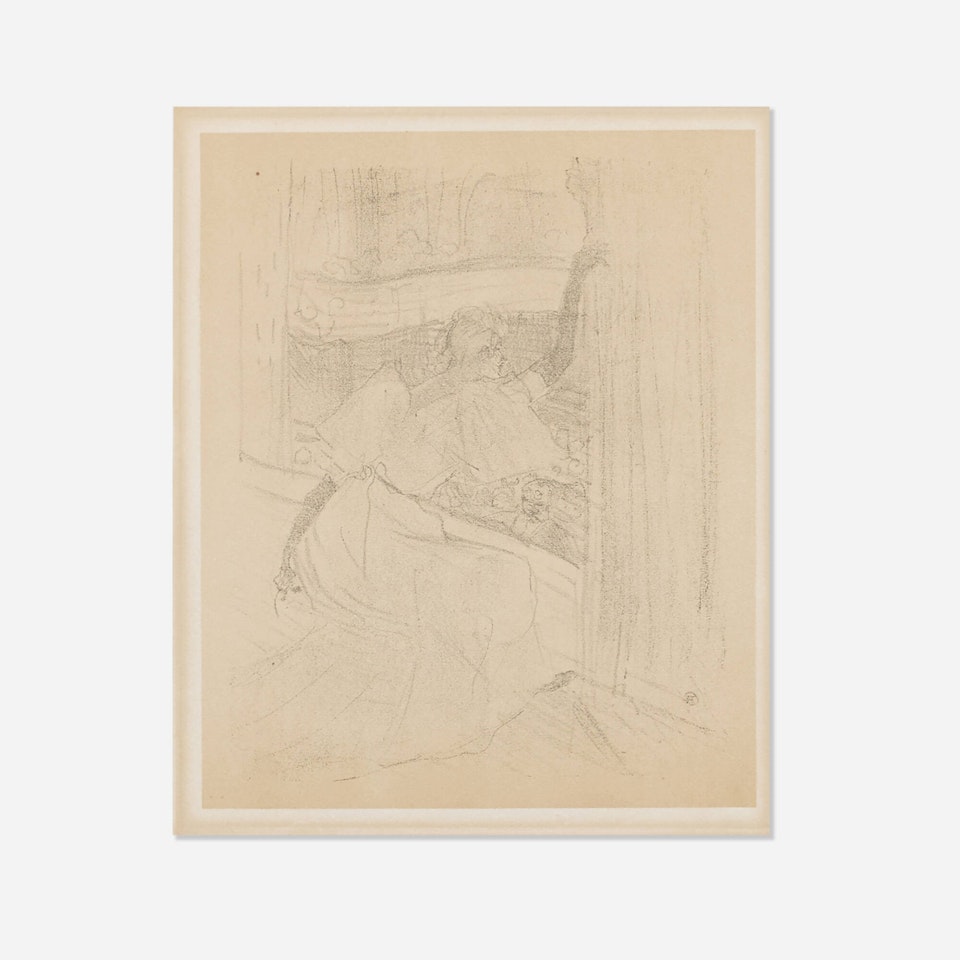 Yvette Guilbert, Saluant le Public (from the Album Yvette Guilbert portfolio) by Henri de Toulouse-Lautrec