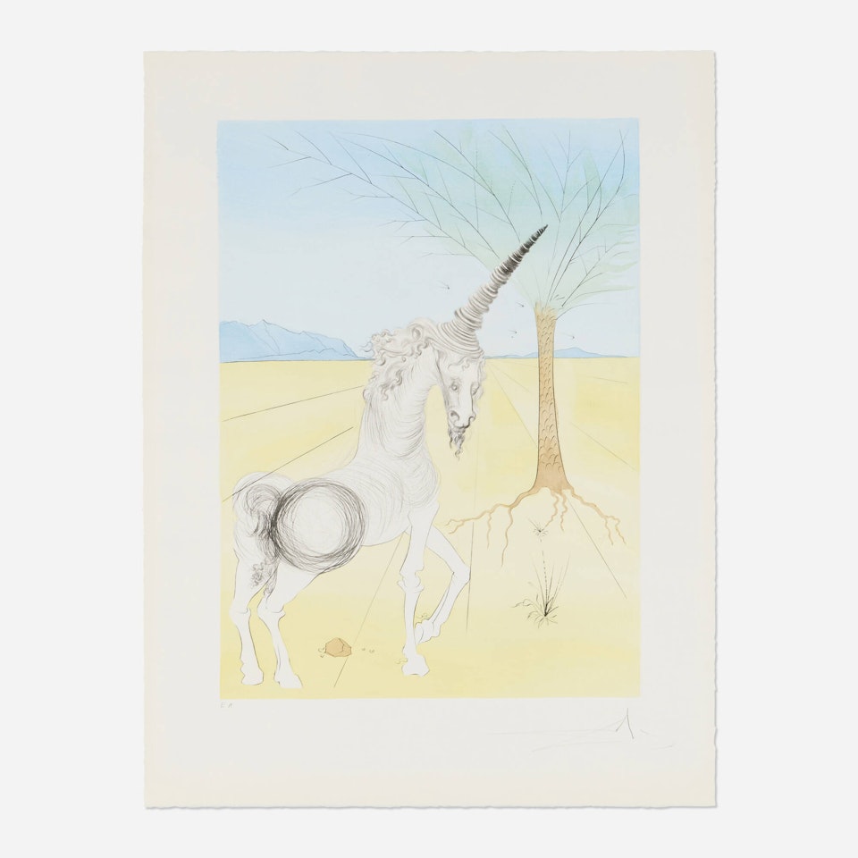 Joseph (from the Twelve Tribes of Israel portfolio) by Salvador Dali