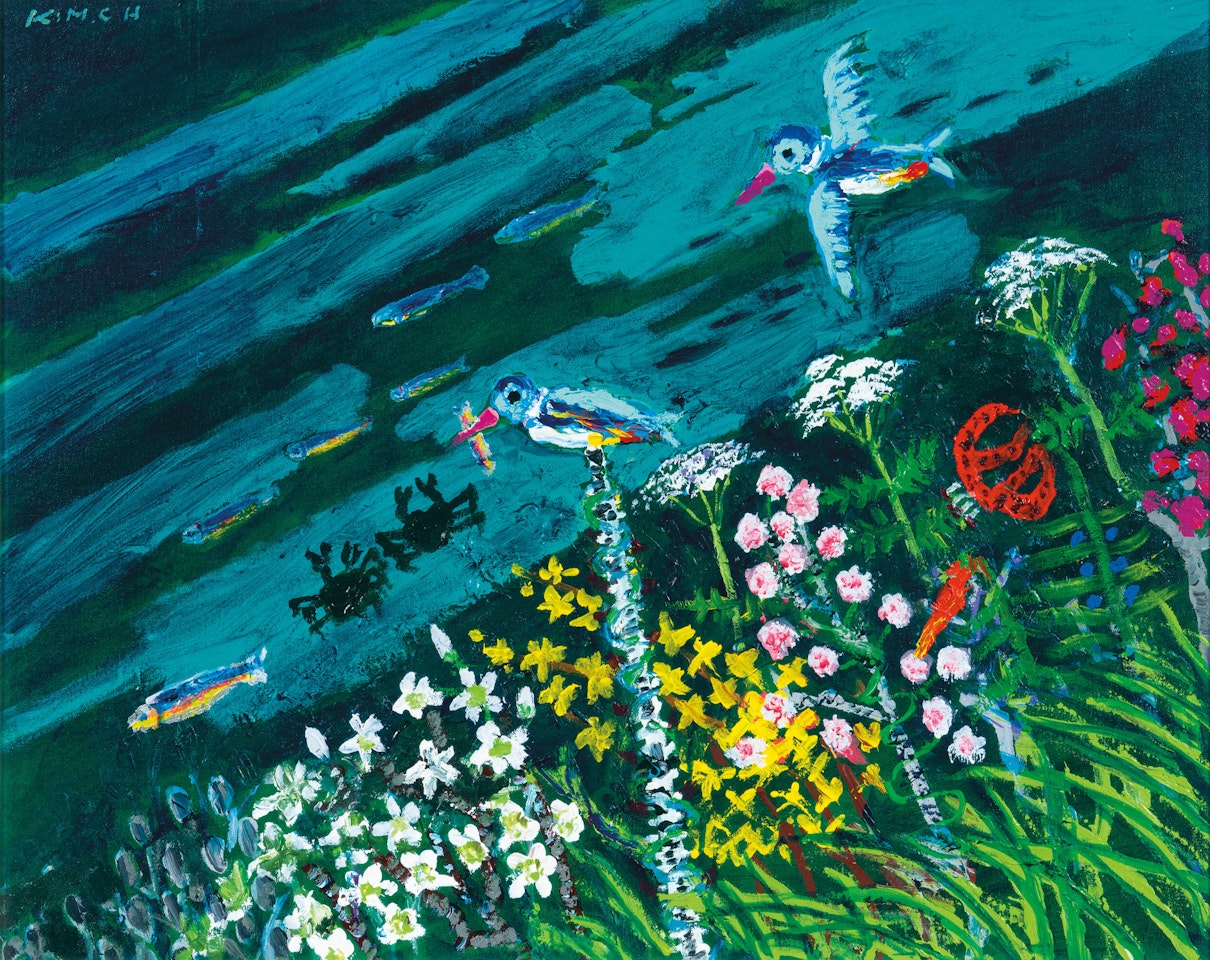 Kingfishers by Kim Chong Hak