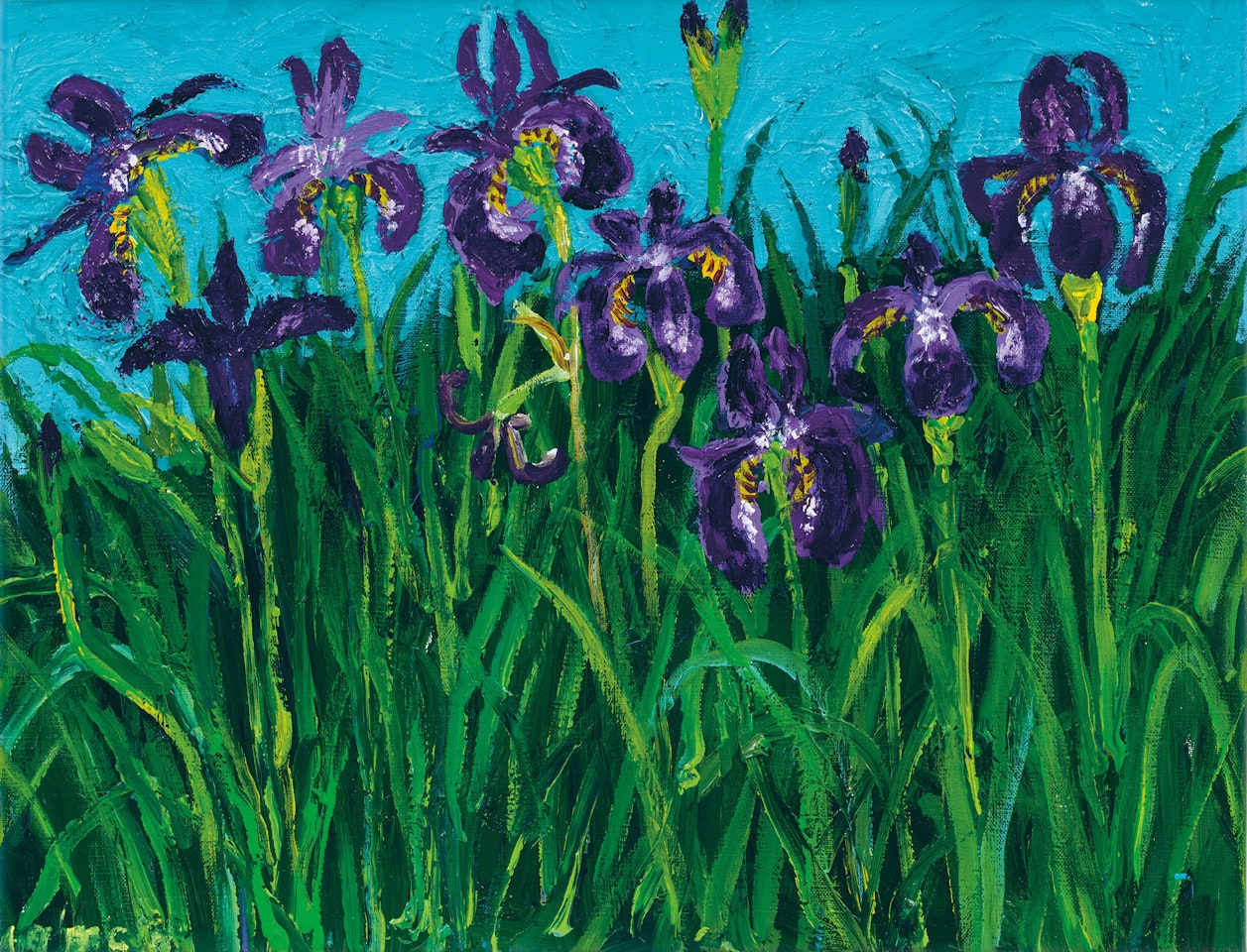 Irises by Kim Chong Hak