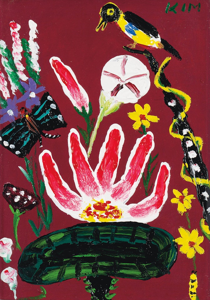 Flower and Bird by Kim Chong Hak