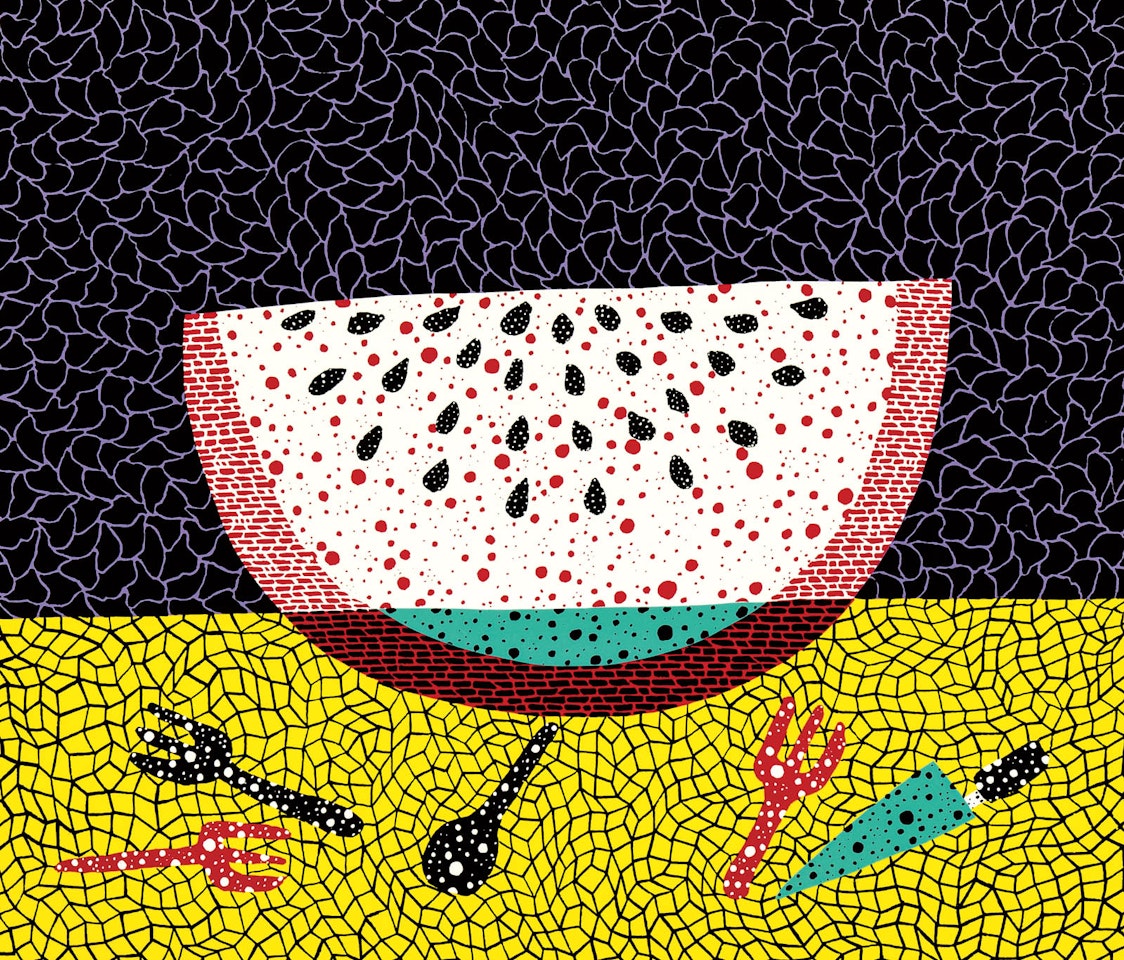 Watermelon by Yayoi Kusama