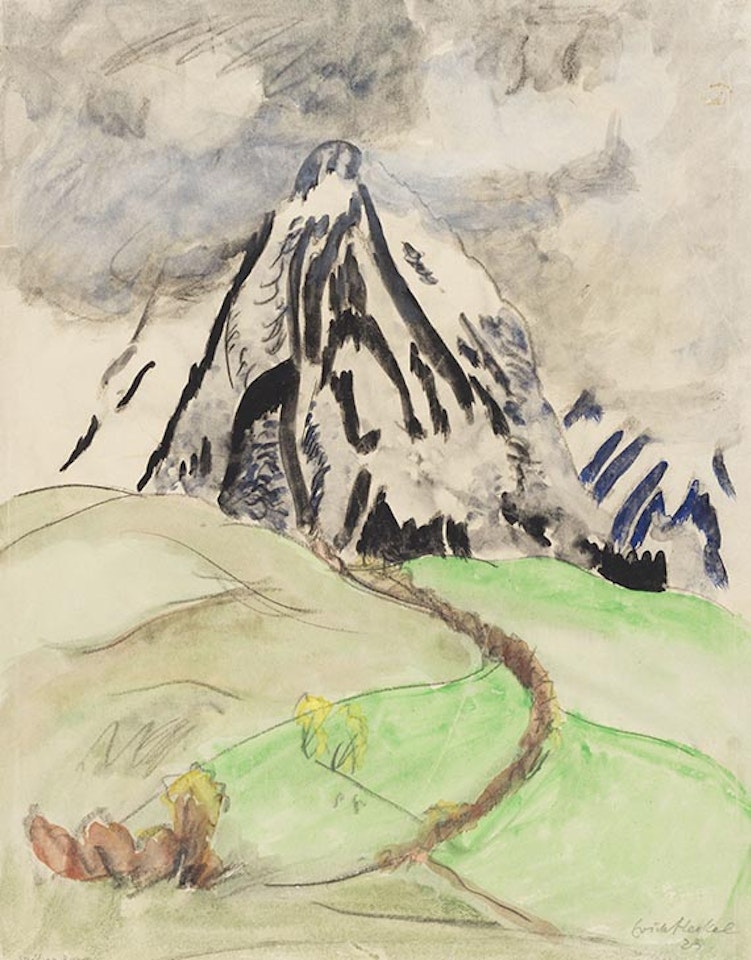 Spitzer Berg by Erich Heckel