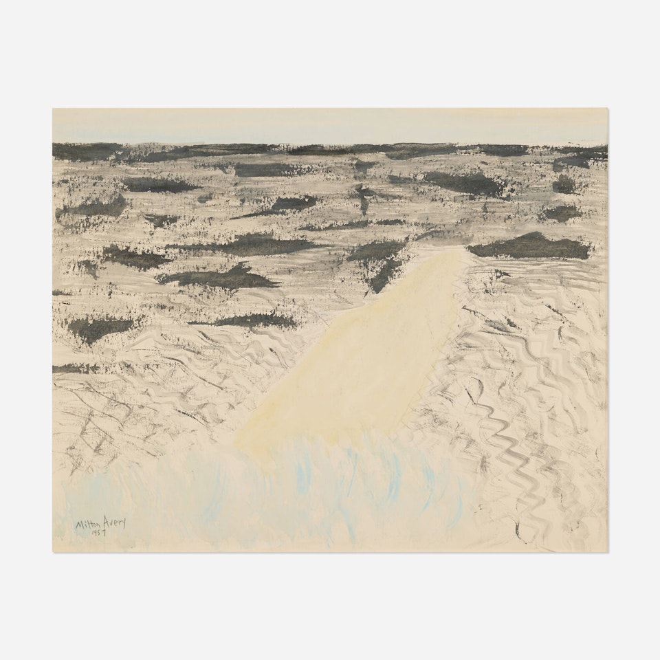 Sand Spit by Milton Avery
